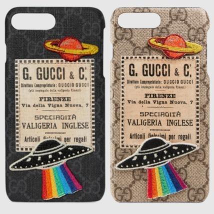 GUCCI グッチ UFOクーリエ/ナイト iPhone7plus ケース 473914 K9GRT 8919